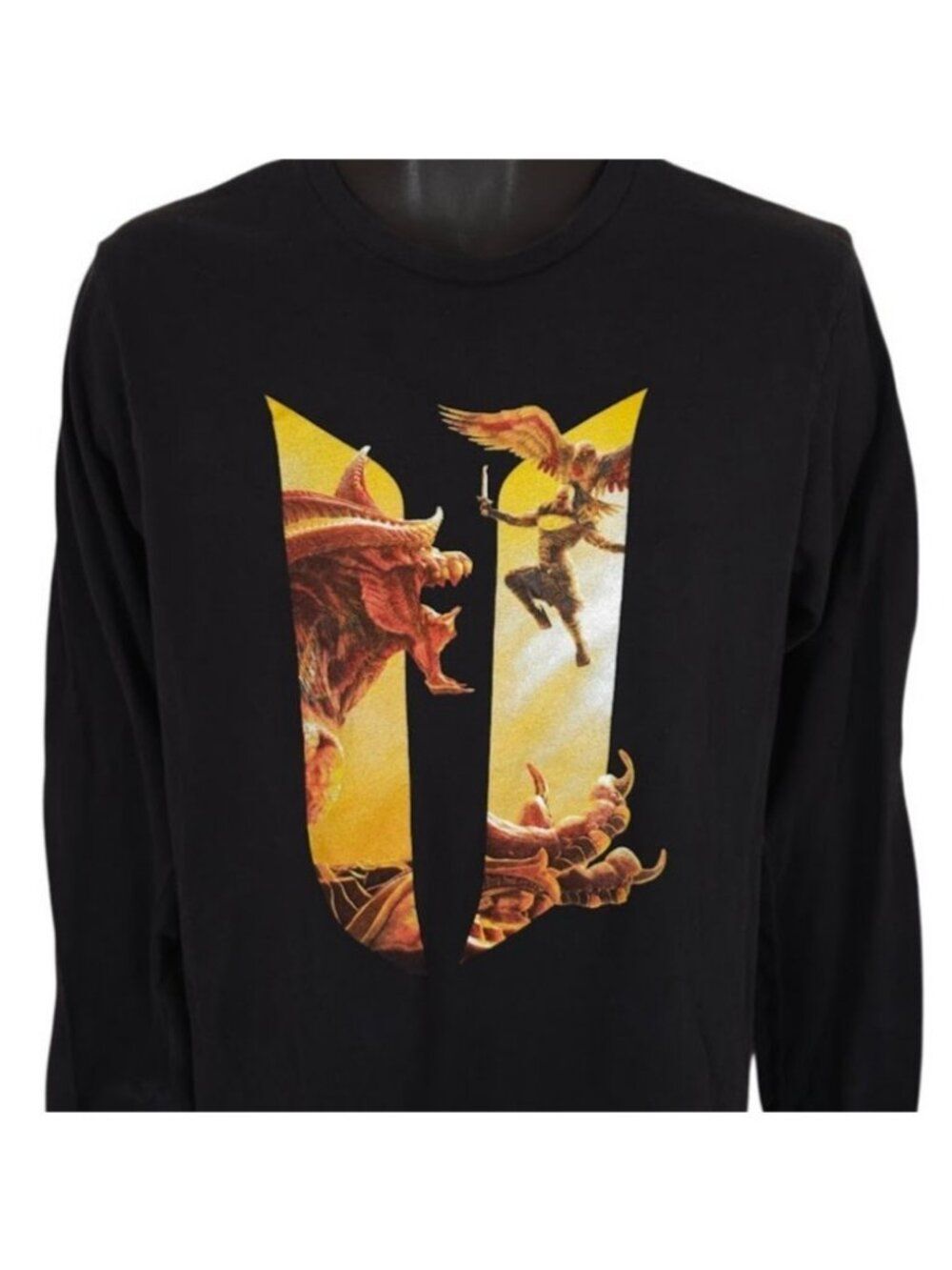 Asgards Wrath 2 T Shirt Mens Size Medium Black TwitchCon 2023 Meta Quest Game